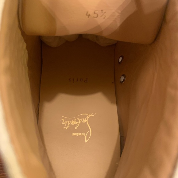 Christian Louboutin Louis Flat Calf Spikes EU 45.5 - Picture 7 of 12